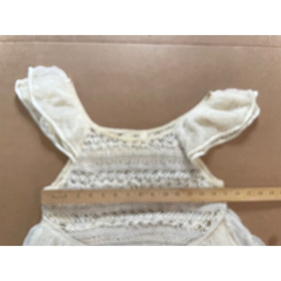 Pins and Needles Women's Lace Top (Anthropologie)‎ Romantic Fairy Flowy Top - Picture 6 of 8